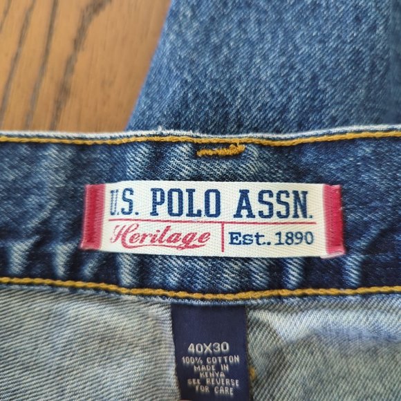 US Polo Assn Heritage‎ Men's straight Jeans UYA-8317 size 40x30 - Picture 5 of 13